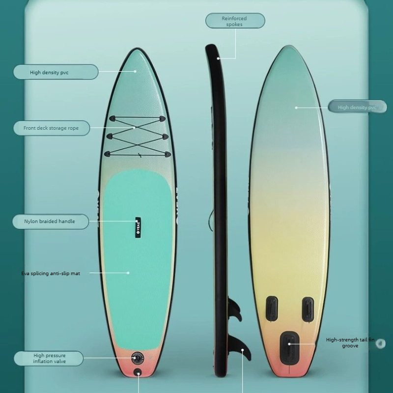 Fishing Boat Paddle - Elektryczna deska SUP z silnikiem, ponton,