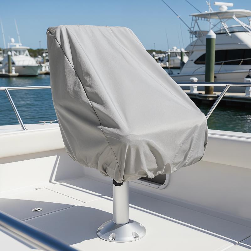 Fishing Boat Cover - Wodoodporny, składany pokrowiec na siedzenie do