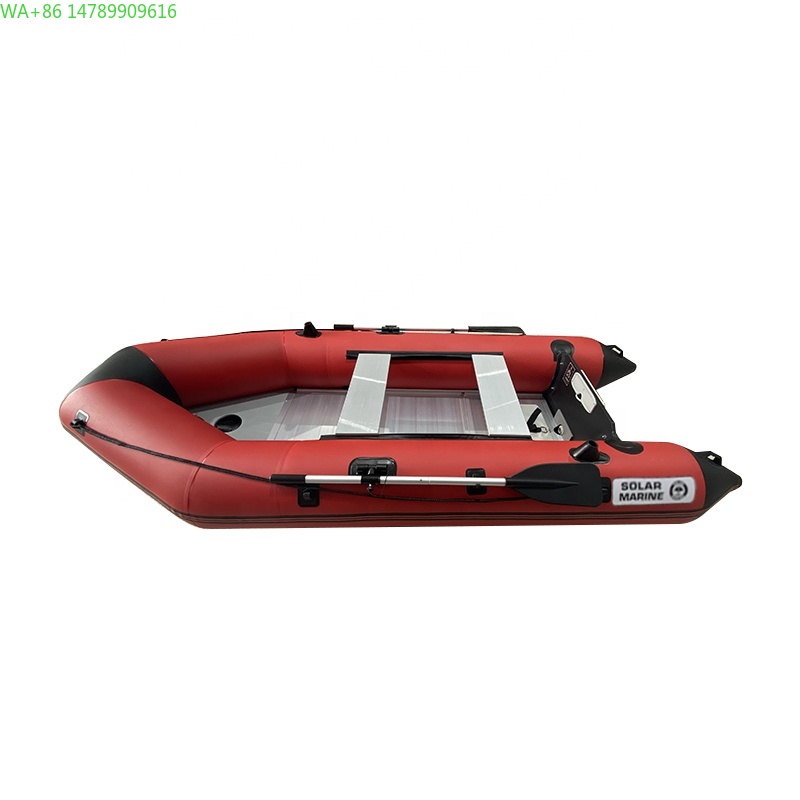 Fishing Boat Inflatable - 11.8ft PVC Solarna Pontonowa Łódź Wędkarska