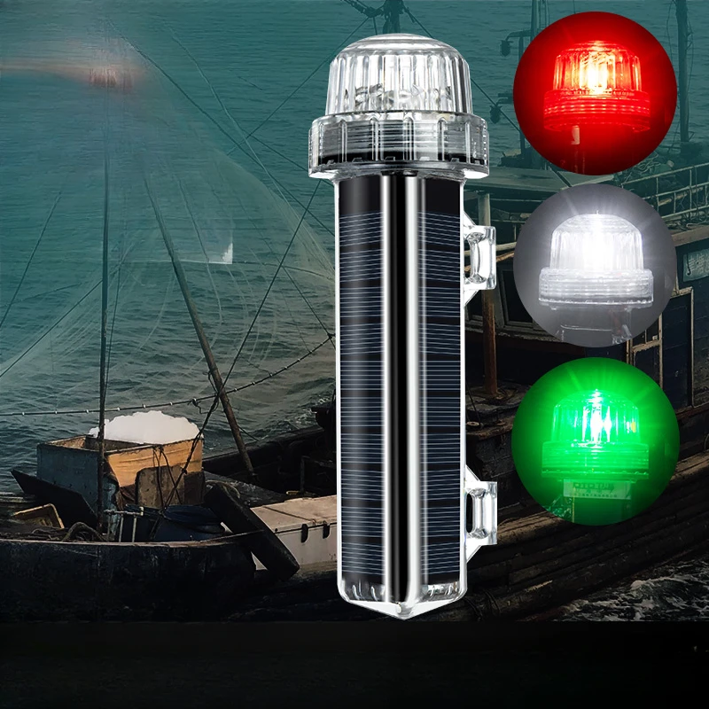 Fishing Boat Oar - Nowa Solarna Lampka Sygnalizacyjna Oceaniczna Lampka