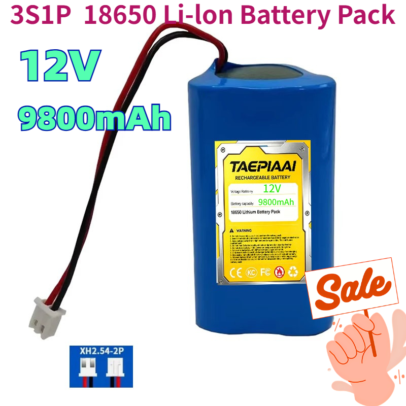 Fishing Boat Navigation Light - Akumulator litowo-jonowy 12V 9800mAh 3S1P 18650,