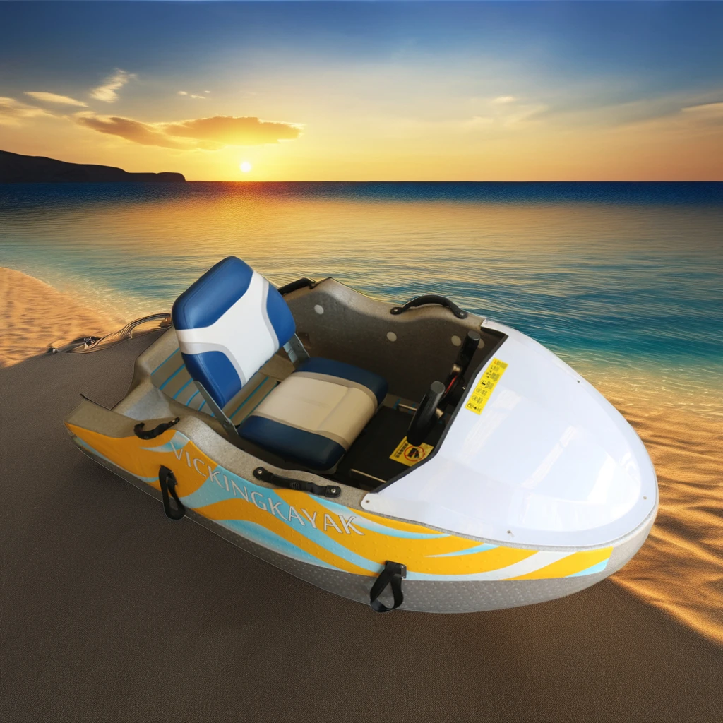 Fishing Boat Seat - Viking Luksusowy Mini Jednomiejscowy Elektryczny Jet