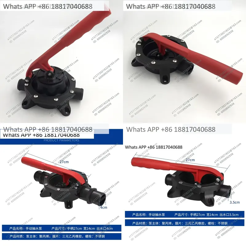 1 szt. Ręczna pompa zęzowa do  – Fishing Boat Bilge Pump recenzja i cena