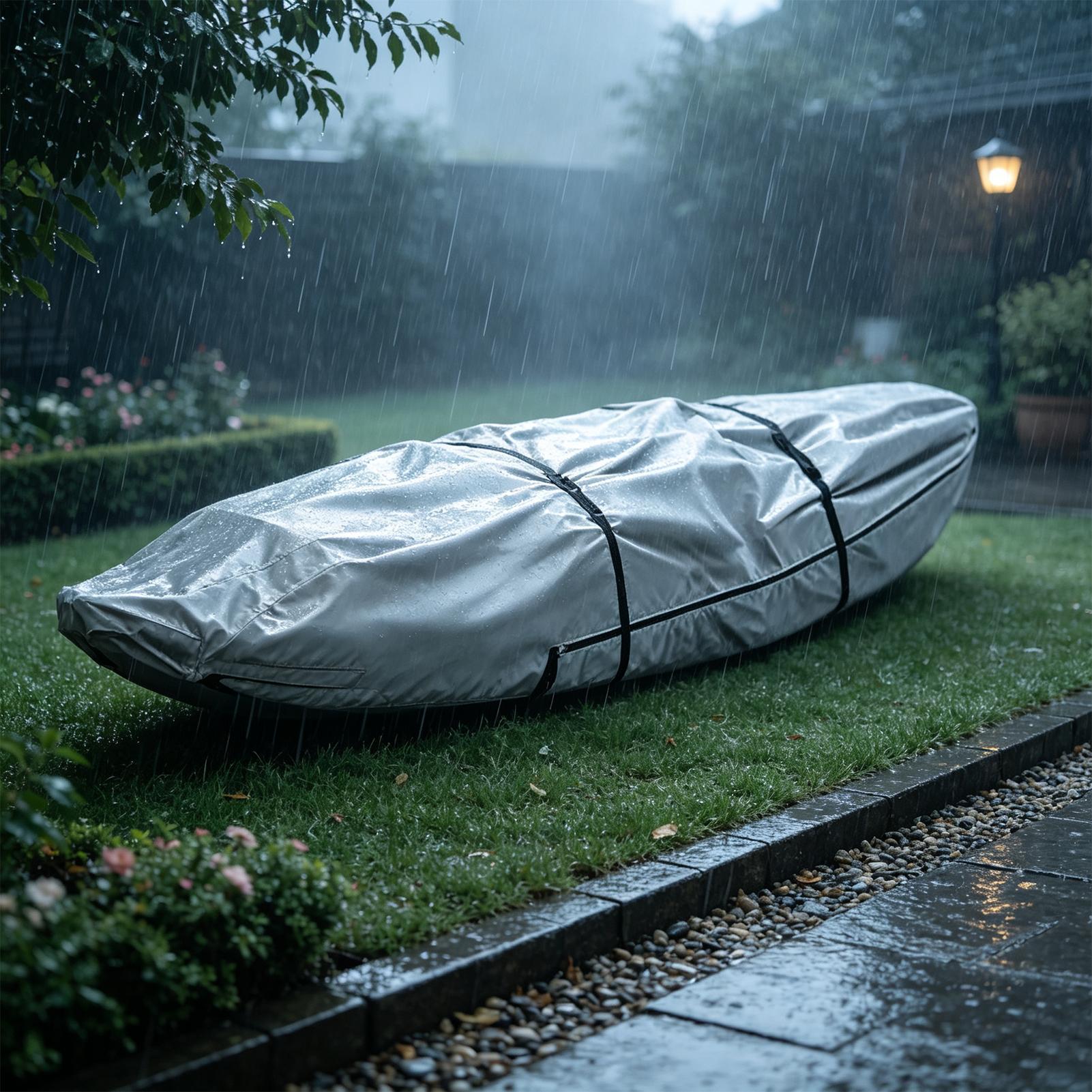 Pokrowce na kajaki do przechow – Fishing Boat Cover recenzja i cena