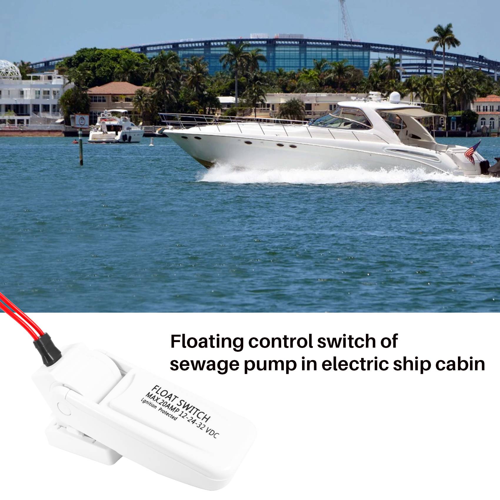AASS-Pływakowy Wyłącznik Pompy – Fishing Boat Bilge Pump recenzja i cena