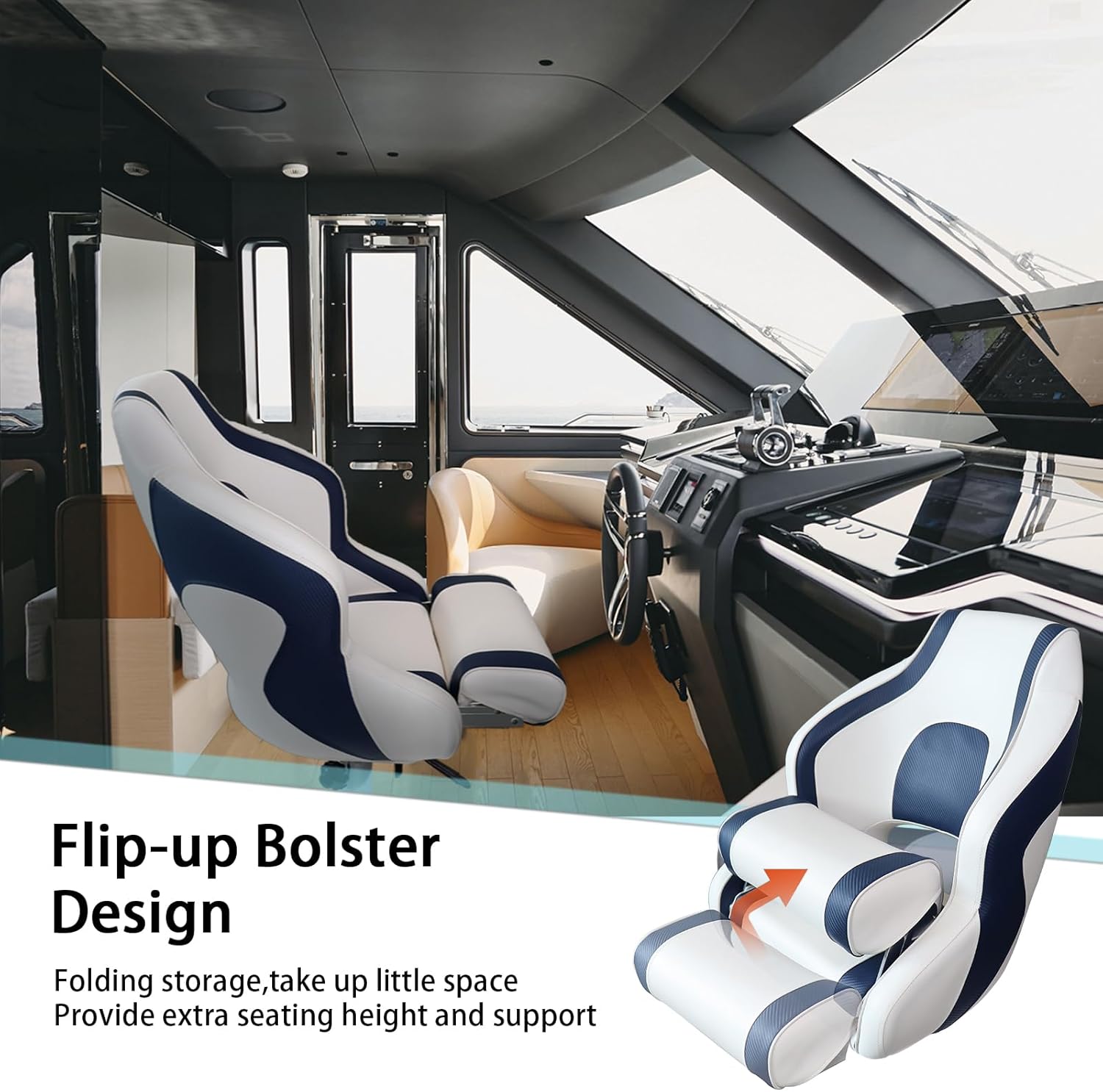 Siedzenia łodziowe Airow auto  – Fishing Boat Seat recenzja i cena