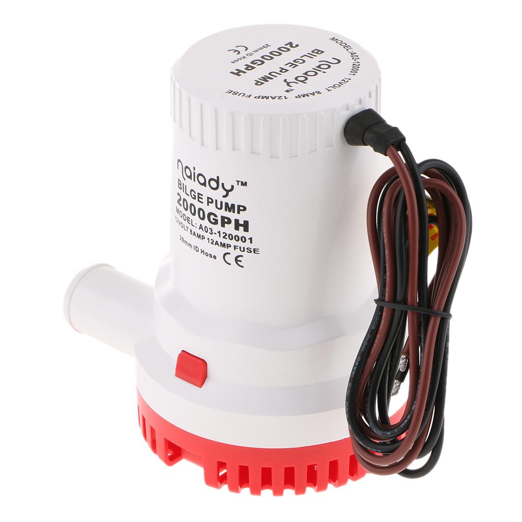 Zatapialna pompa zęzowa 12V 20 – Fishing Boat Bilge Pump recenzja i cena