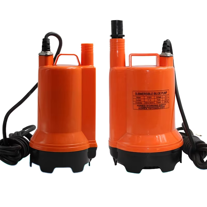 Pompa zenzowa morska 12V/24V D – Fishing Boat Bilge Pump recenzja i cena