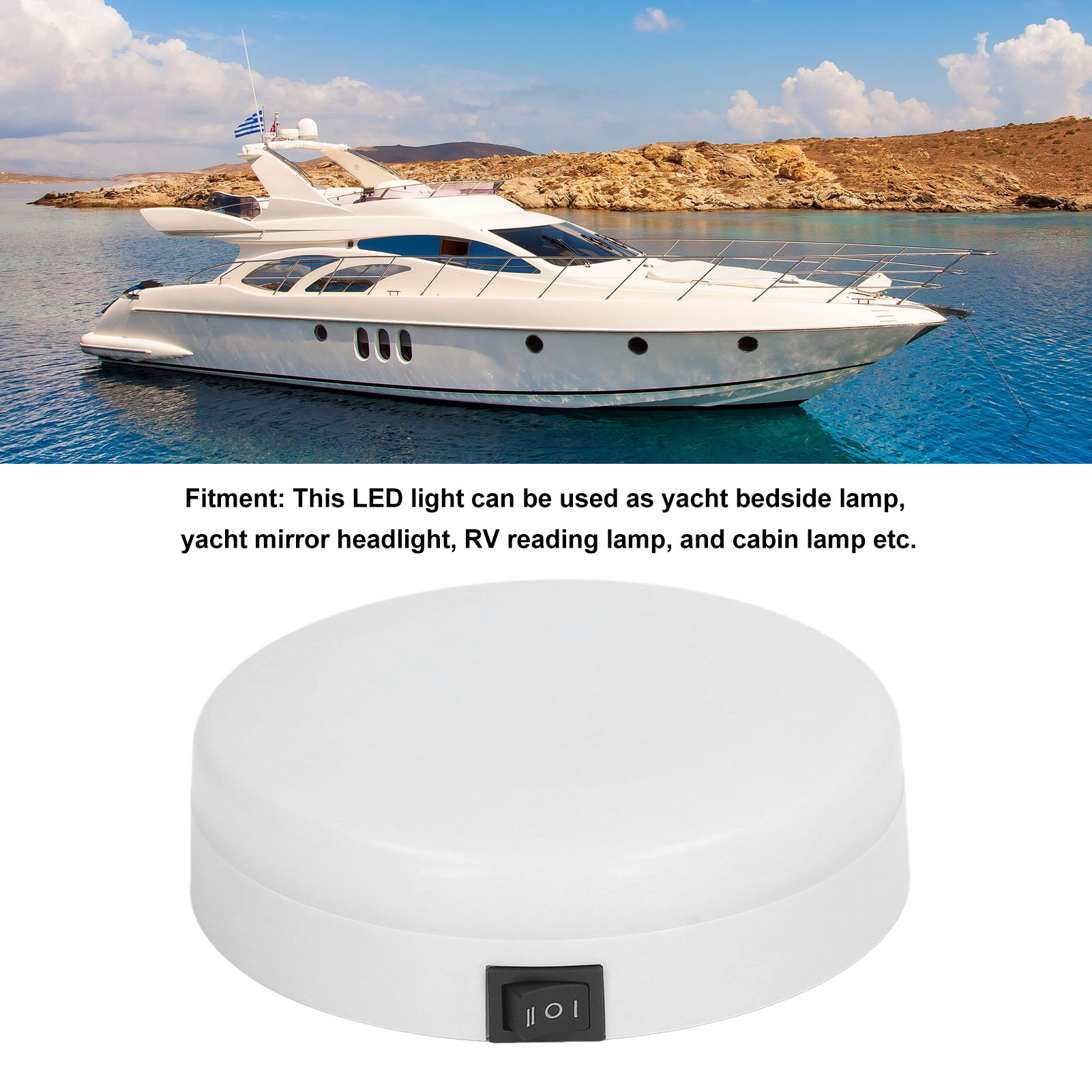 Światła LED do wnętrza łodzi,  – Fishing Boat Paddle recenzja i cena