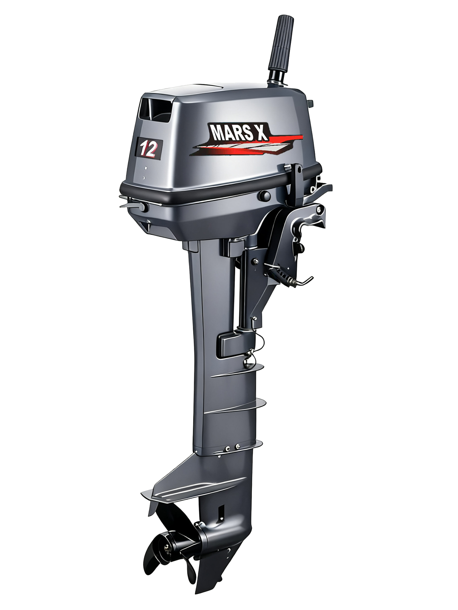 Silnik zaburtowy MARS X 12HP,  – Fishing Boat Outboard Motor recenzja i cena
