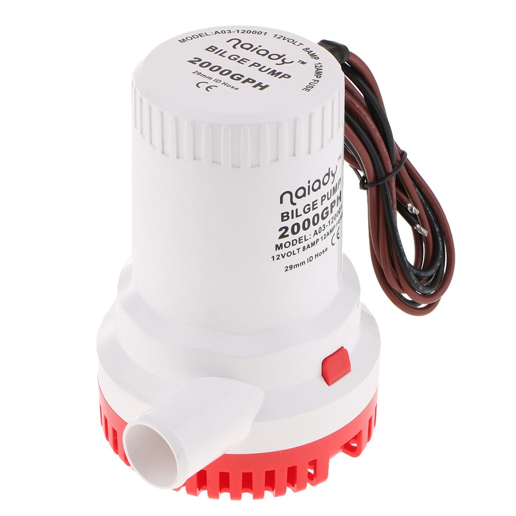 Elektryczna pompa zęzowa 2000G – Fishing Boat Bilge Pump recenzja i cena