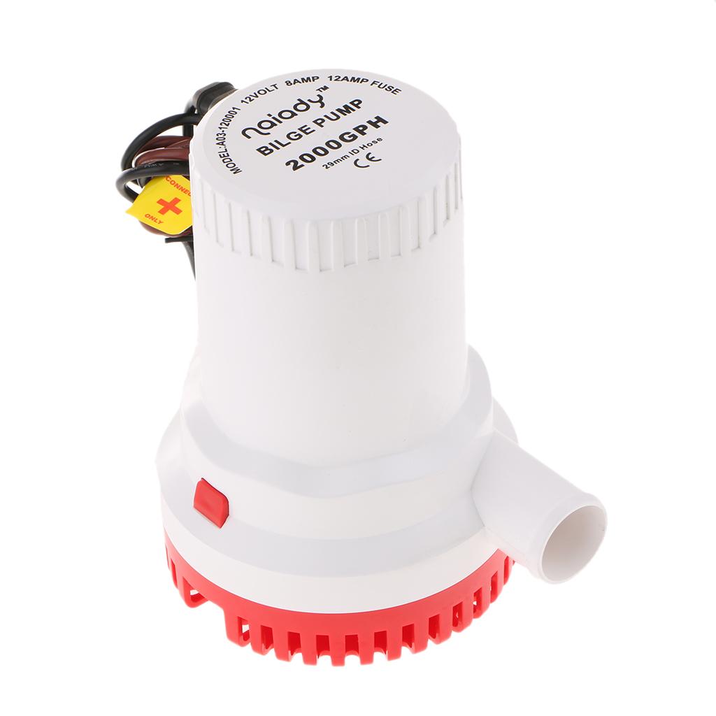 Elektryczna pompa zęzowa 2000G – Fishing Boat Bilge Pump recenzja i cena