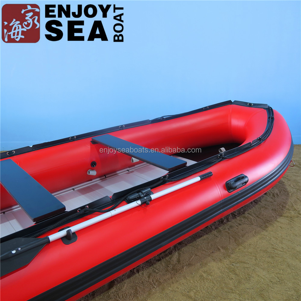Czerwona pontonowa łódź wędkar – Fishing Boat Inflatable recenzja i cena