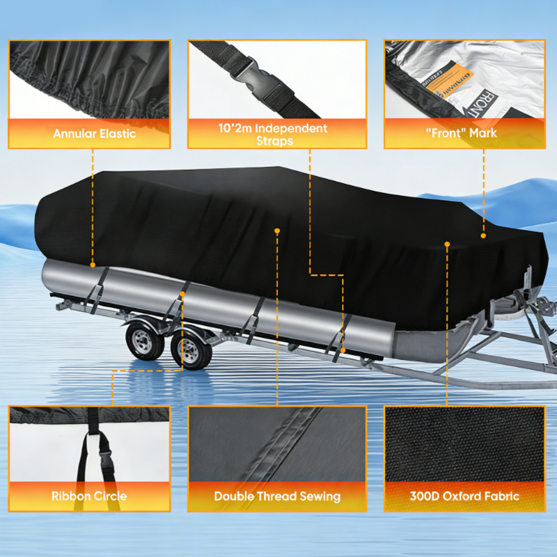 Wytrzymała plandeka na łódź, w – Fishing Boat Cover recenzja i cena