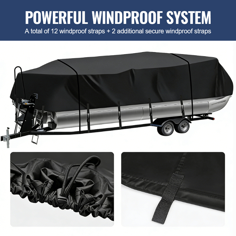 Wodoodporny pokrowiec na łódź  – Fishing Boat Cover recenzja i cena
