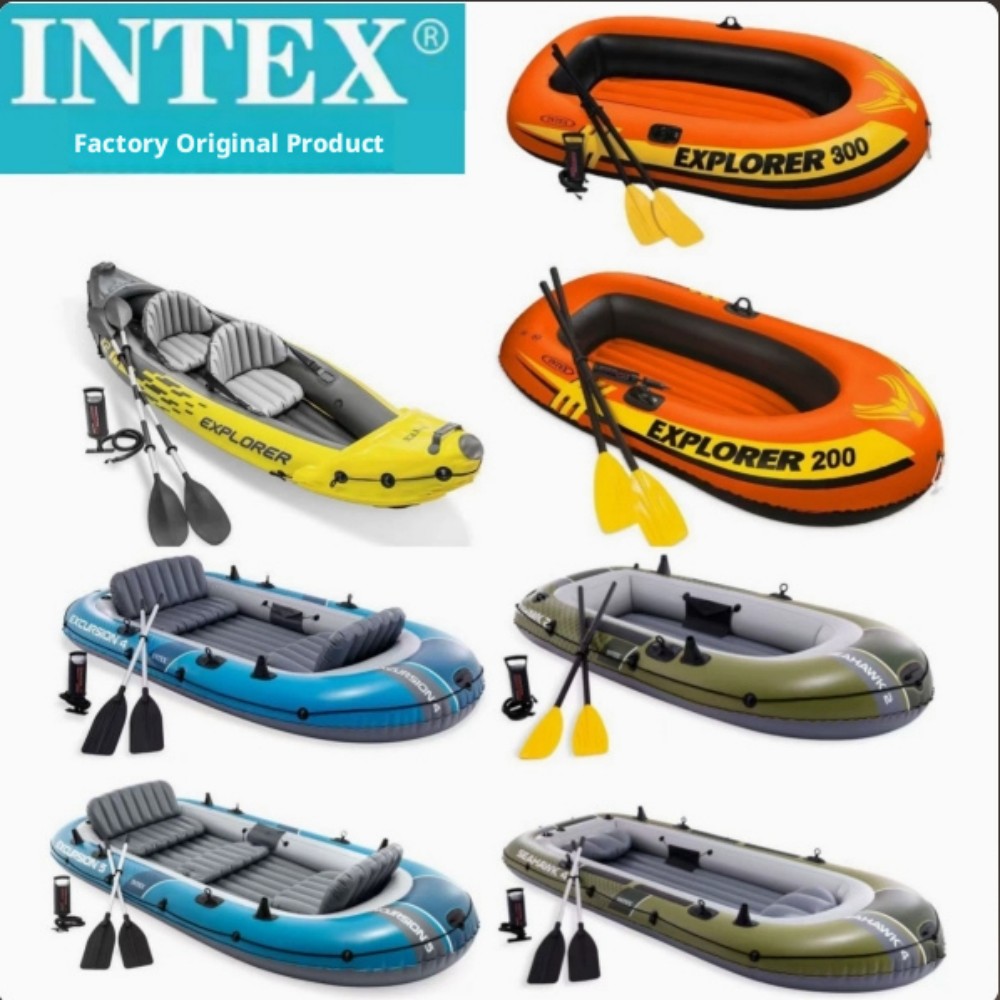 Kajak dwuosobowy, czteroosobow – Fishing Boat Inflatable recenzja i cena