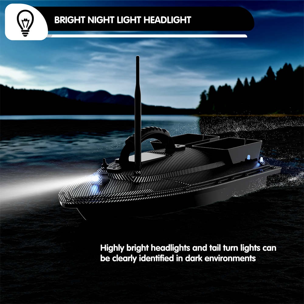 V070 12000 mAh/5200 mAh RC łód – Fishing Boat Gps recenzja i cena