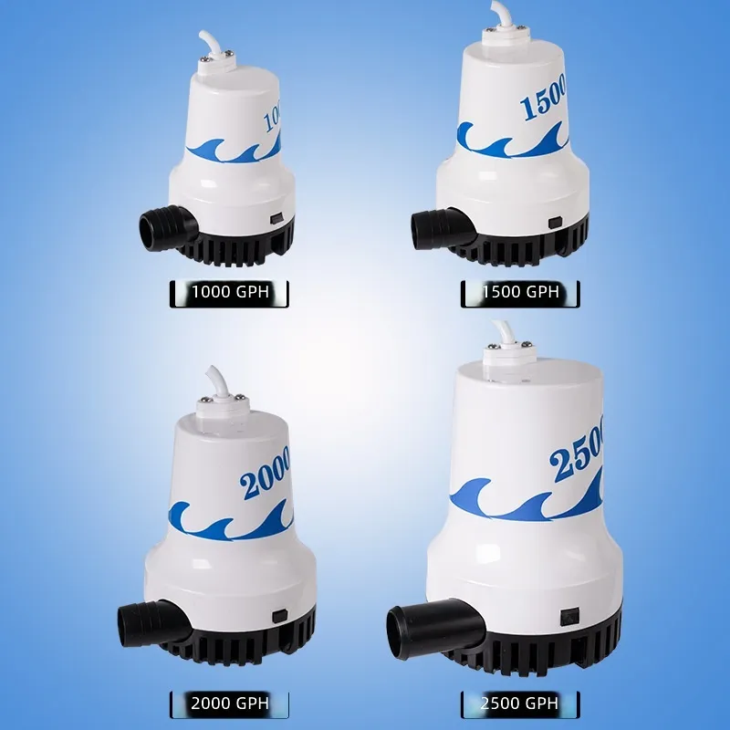 Pompa zęzowa morska 12V 24V DC – Fishing Boat Bilge Pump recenzja i cena