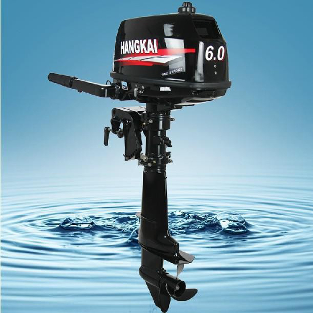 Silnik zaburtowy Hangkai 6 KM  – Fishing Boat Outboard Motor recenzja i cena