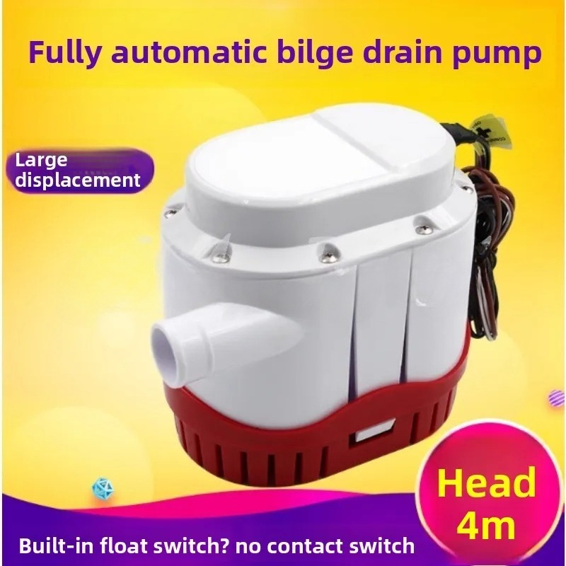 Nowa Automatyczna Pompa Zęzowa – Fishing Boat Bilge Pump recenzja i cena