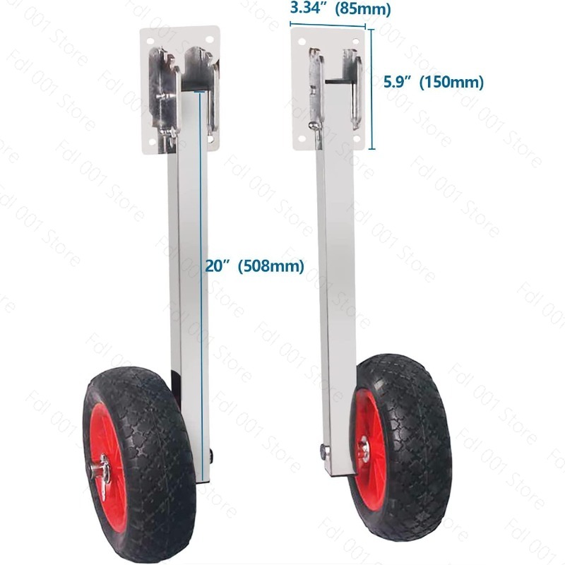 Łódź gumowa, mała przyczepa/łó – Fishing Boat Trailer recenzja i cena