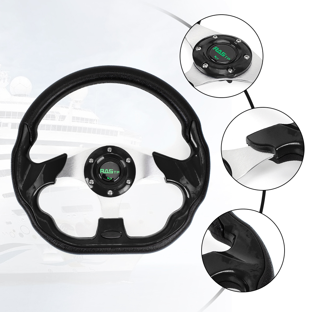 Kierownica do łodzi RASTP-13 z – Fishing Boat Steering Wheel recenzja i cena