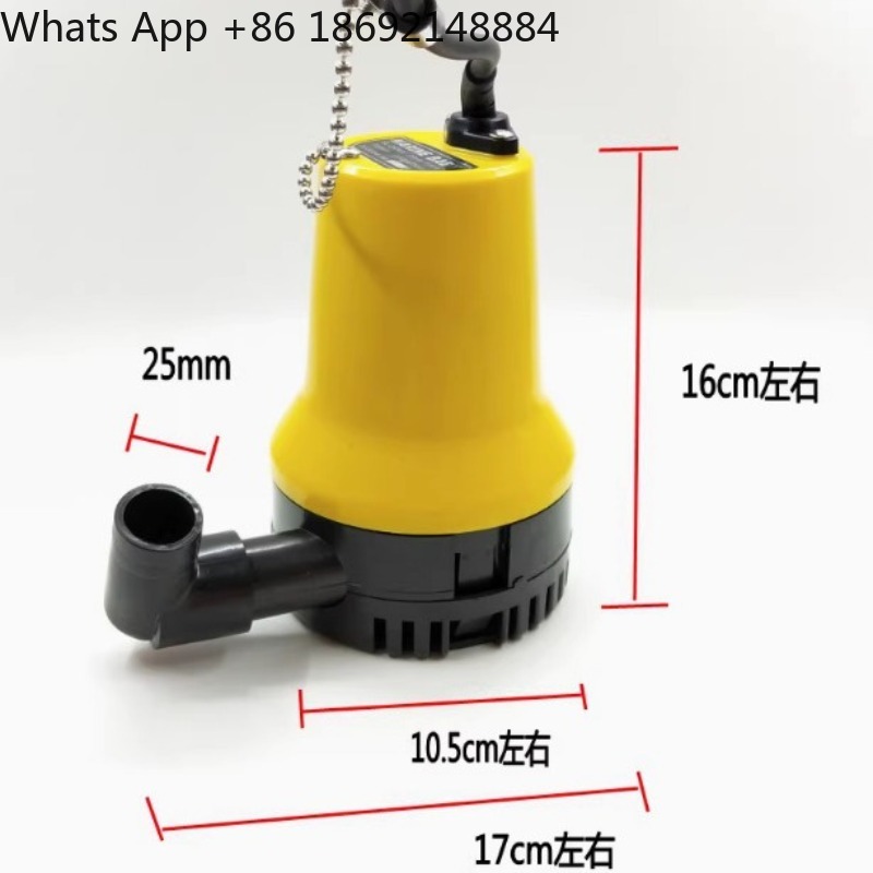 Pompa zęzowa do żaglówki, pomp – Fishing Boat Bilge Pump recenzja i cena